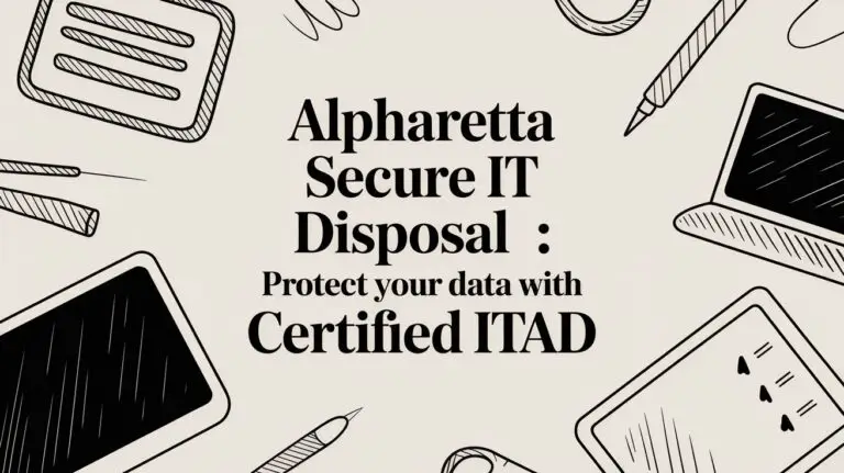 Alpharetta Secure IT Disposal: Protect Your Business Data with Certified ITAD